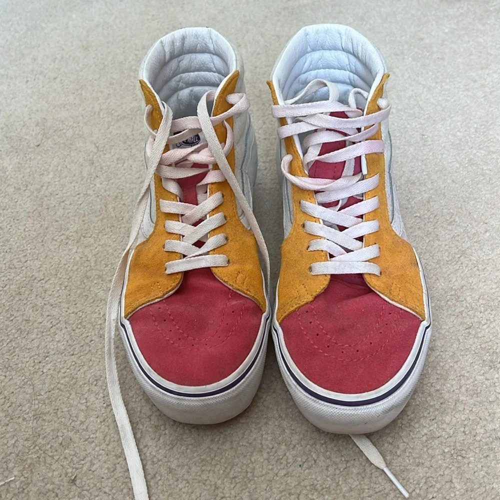 Vans Multi-Colored High Tops - Picture 2 of 4